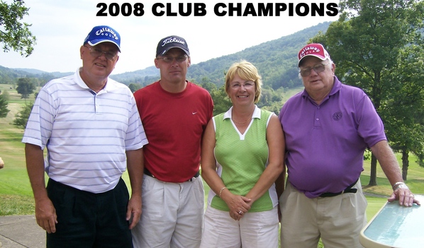 John Heffner (Seniors) Larry Moon (Men) Sue Held (Ladies) Dick Berry (Super Seniors)